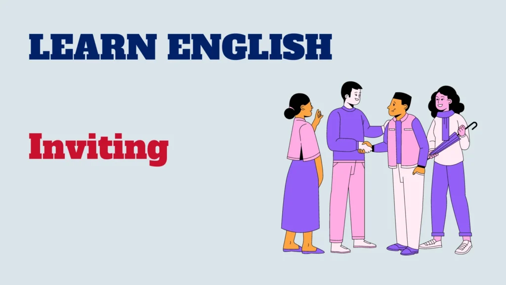 English conversation - inviting