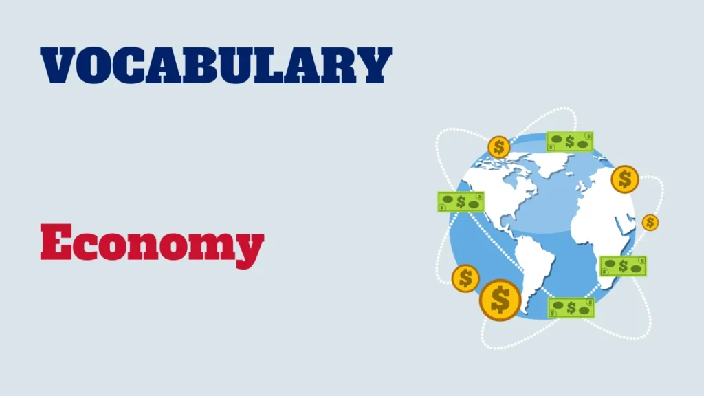 Vocabulary - economy