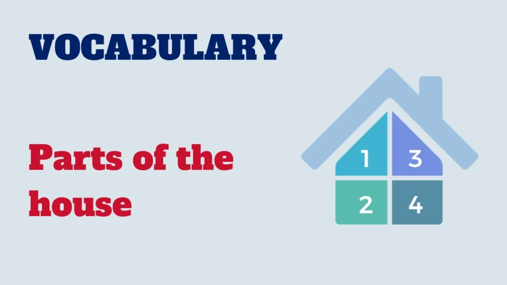 Vocabulary - parts of the house