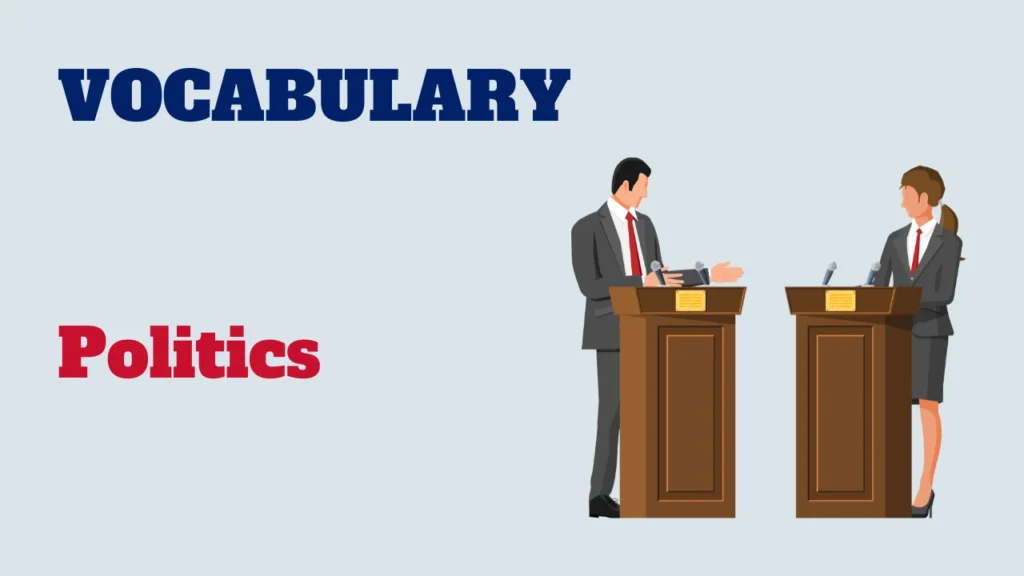 Vocabulary - politics