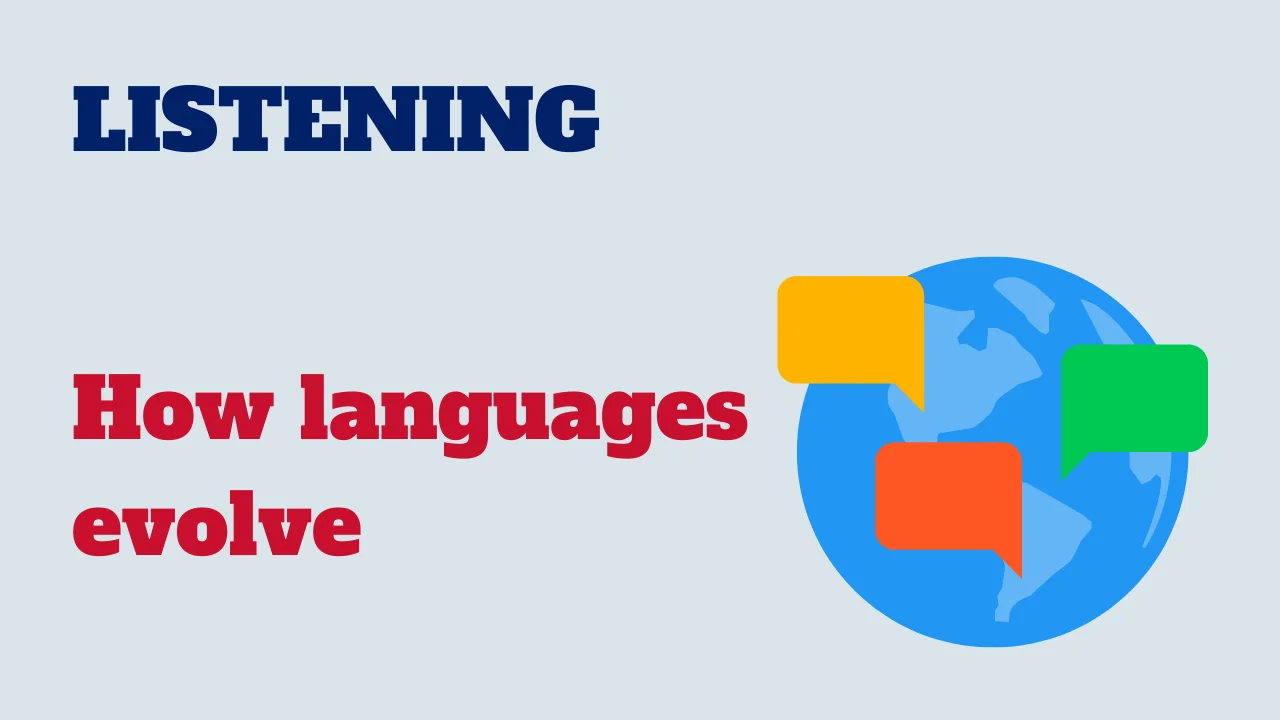 Learn English: Listening - How languages evolve
