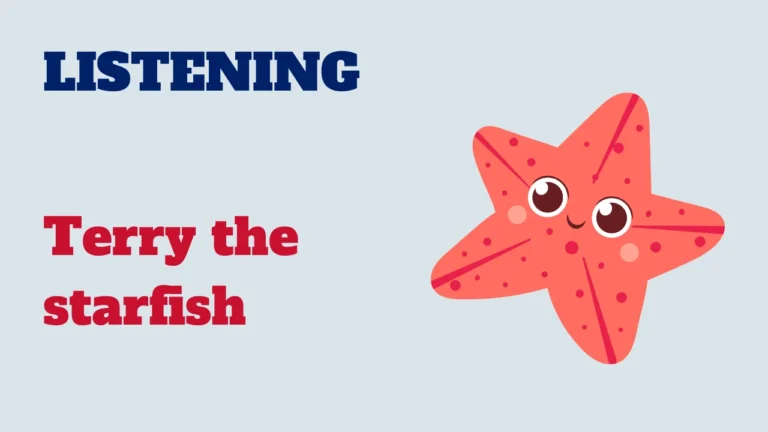 Learn English: Listening - Terry the starfish