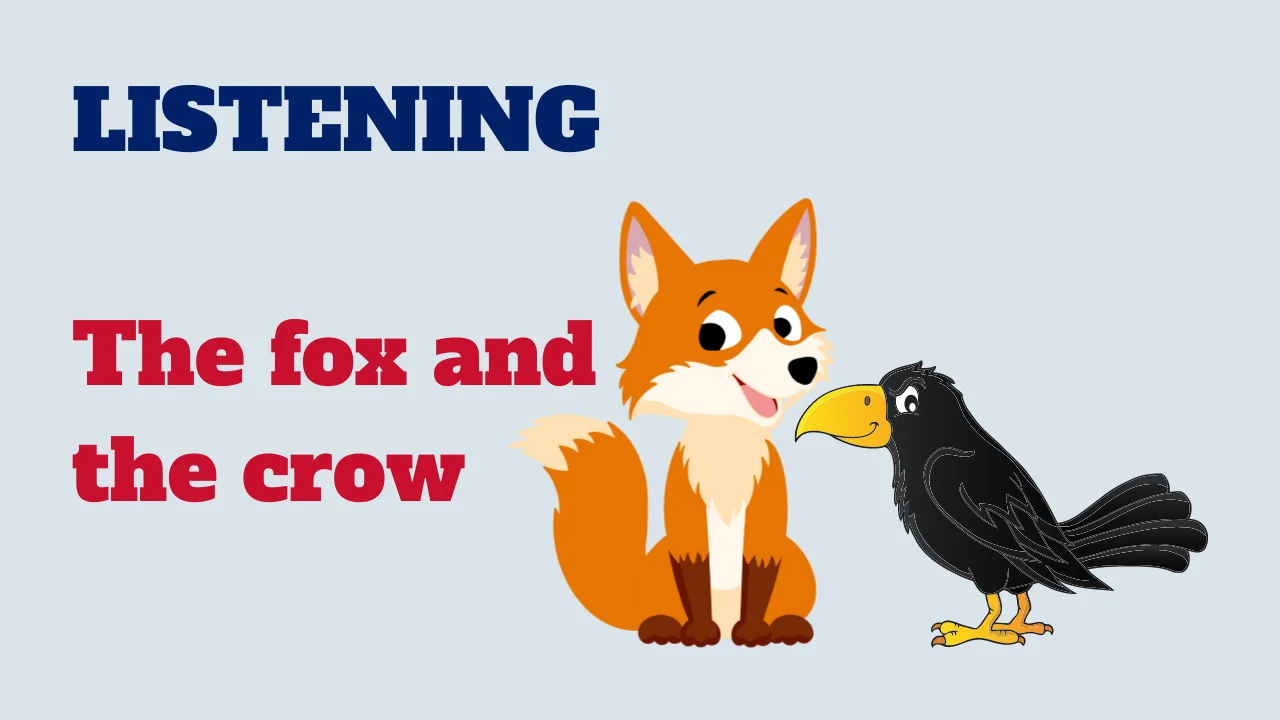 Learn English: Listening - The fox and the crow